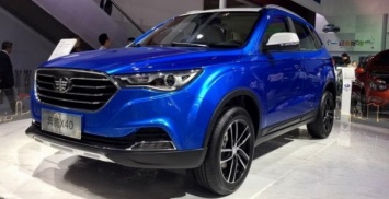 Новый кроссовер FAW Besturn X40 презентовали в Гуанчжоу