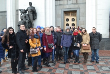 Николаевские студенты побывали на экскурсии в Верховной Раде
