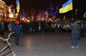 На одесский Майдан согнали студентов по заданию ОГА