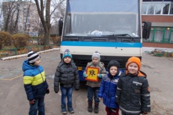 В Краматорске дошкольникам рассказали о безопасности на дороге