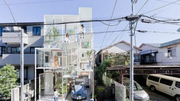 В Японии возвели прозрачный дом (фото)