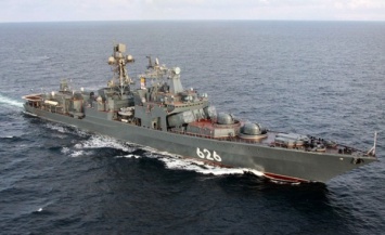 Российский корабль спас экипаж украинского судна в Средиземном море