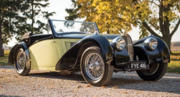 Редкий Bugatti Type 57S Cabriolet продадут через аукцион