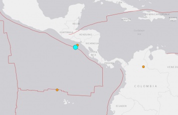 Центральную Америку задело землетрясение в океане силой 7 баллов