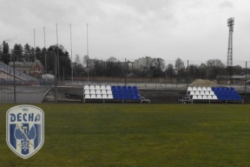 Стадион в Чернигове закончат реконструировать весной