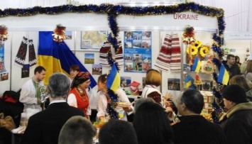 Украина представила свой стенд на Благотворительной рождественской ярмарке в Кишиневе