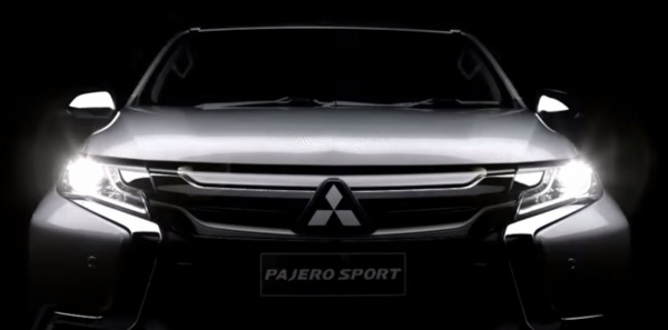 Опубликован видео-тизер Mitsubishi Pajero Sport