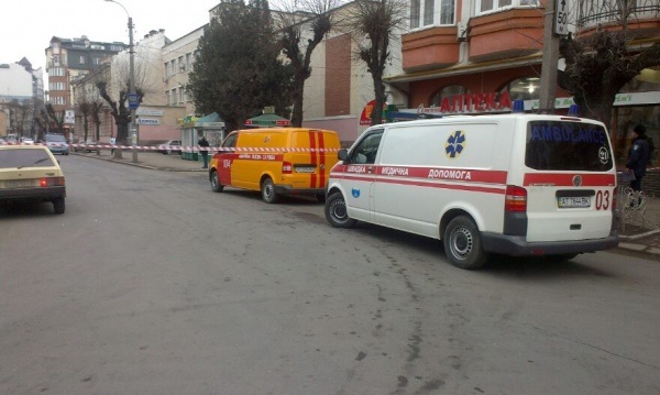 В Ивано-Франковске произошел взрыв в центре города