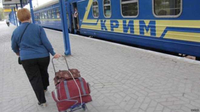 Украина размышляет о возобновлении железнодорожного сообщения с Крымом