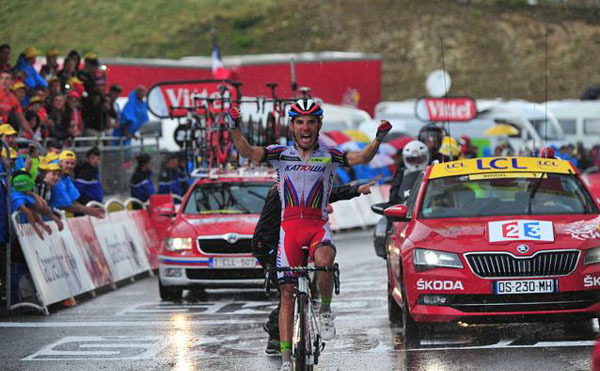 Тур де Франс-2015: Родригес выиграл 12-й этап
