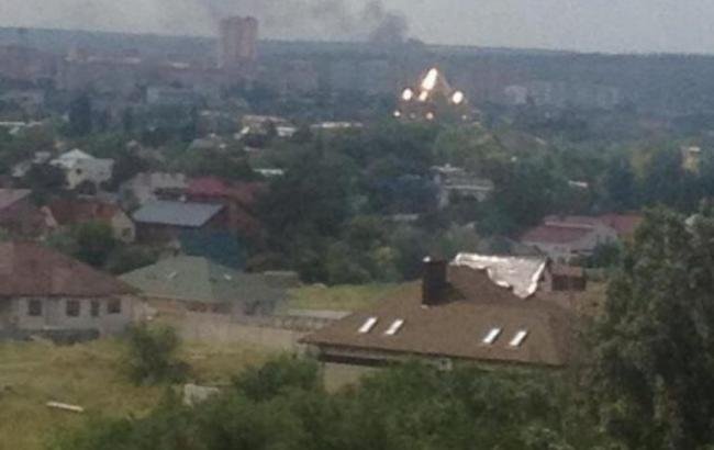 Мощный взрыв прогремел в Луганске