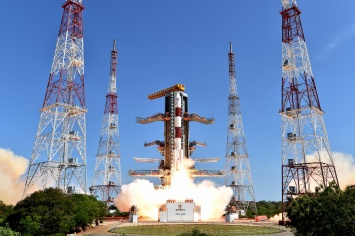LIVE: Запуск индийской ракеты PSLV со спутником Resourcesat-2A