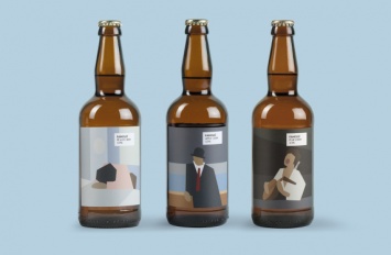 Компания «Альянс» показала на бутылках своего сидра героев знаменитых картин в состоянии опьянения