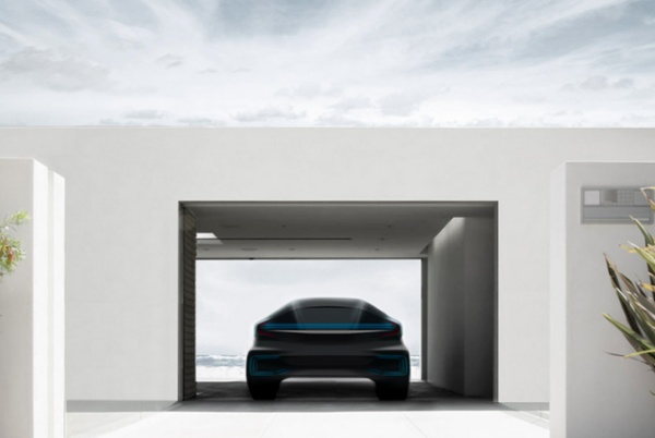 Калифорнийский стартап Faraday Future выпустит свой революционный электромобиль