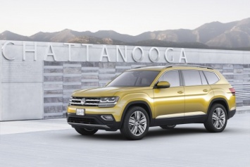 В США представлен новый VW Atlas