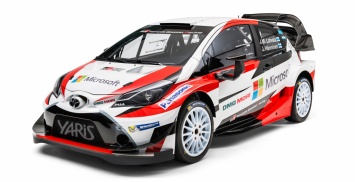 WRC: официально представлен новый гоночный хэтчбек Toyota Yaris