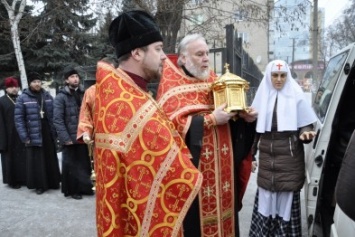 В Павлоград прибыли мощи святого Пантелеймона