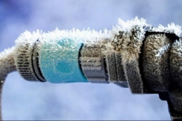 В Криворожье замерзла система водоснабжения