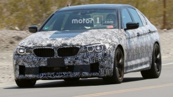 Новый BMW M5 замечен на тестах