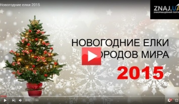 Вспоминаем самые красивые елки 2015 года