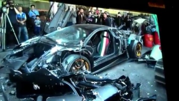 Тайваньская полиция уничтожила Lamborghini за неправильные номера