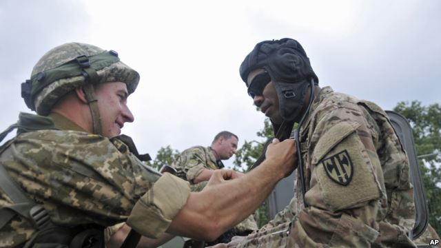 В Украине начались международные военные учения с участием США