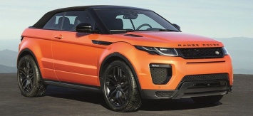 В Украине начались продажи внедорожного кабриолета Range Rover Evoque