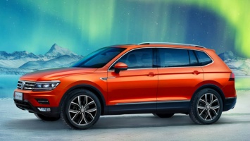 VW привезет в Детройт удлиненный Tiguan для европейцев