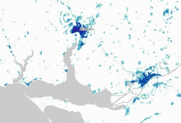 Британец разработал интерактивную карту плотности населения Земли