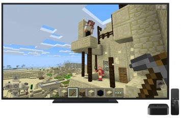 Minecraft выходит на Apple TV сегодня по цене 1500 рублей