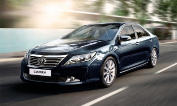 Тoyota Camry сохраняет лидерство в сегменте «бизнес-класса» в РФ