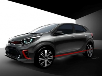 Kia опубликовала первый тизер нового поколения Picanto