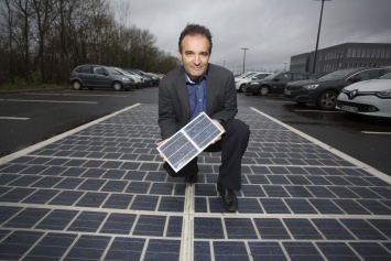 Первая в мире дорога из солнечных батарей уже открыта