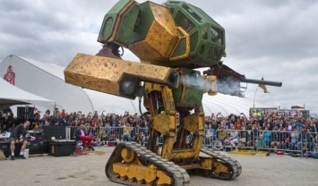 Американцы представили огромного робота-разрушителя