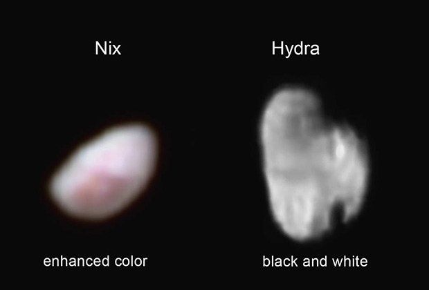 New Horizons увидел на одном из спутников Плутона загадочное красное пятно