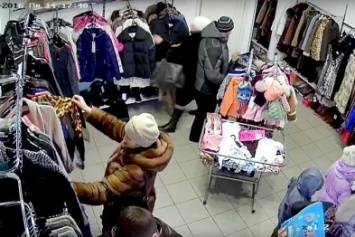 В одесском магазине произошло спланированное ограбление (ВИДЕО)