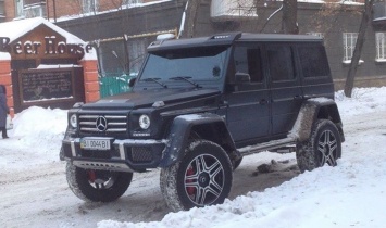 Полтавский фермер приобрел люксовый вездеход Mercedes G500 4?4?