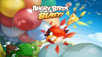 Angry Birds Blast - птицы в ряд