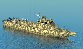 В Украине заложили два новых военных корабля типа «Кентавр»