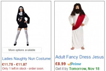 "Оденься, как Иисус": Amazon разозлил пользователей "расисткими костюмами"