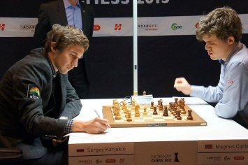 Карлсен проиграл Карякину из РФ на Чемпионате мира по блицу