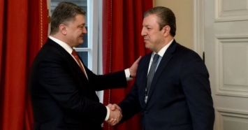 Премьер Грузии пригласил Порошенко посетить страну в удобное время?