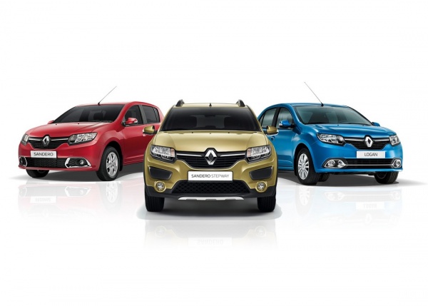 Renault опускает цены на Logan, Sandero и Sandero Stepway