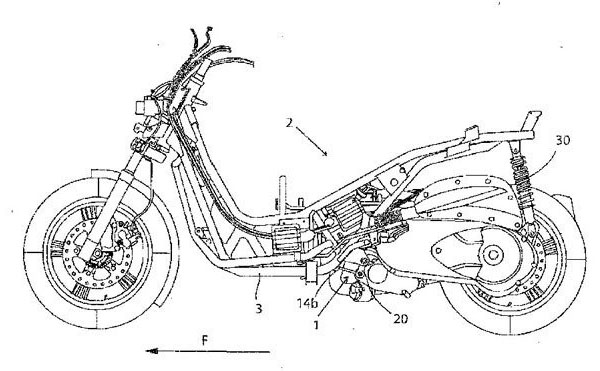 BMW патентуют малолитражный скутер