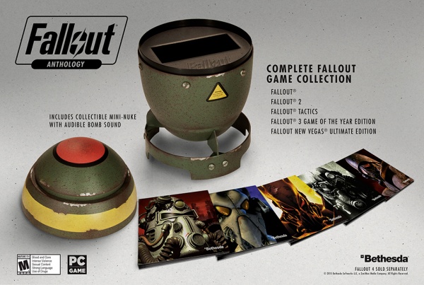 Антология серии Fallout будет продаваться в корпусе от ядерной бомбы
