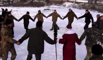 Кропивницкие спецназовцы поздравили украинцев с Новым годом (видео)