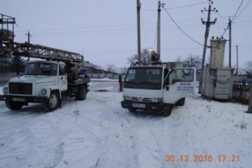 На улицах села Светлое зажглись фонари