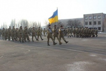 В Криворожской воинской части торжественно начали подготовку к новому зимнему периоду (ФОТО)