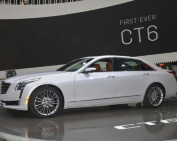 Cadillac запустил продажу гибридного седана CT6 S-Class в Китае