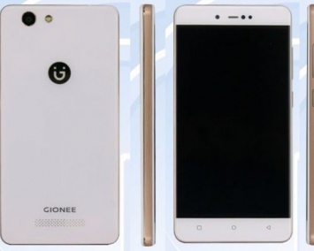 В ближайшее время ожидается выход нового смартфона Gionee F106 с 5-дюймовым дисплеем